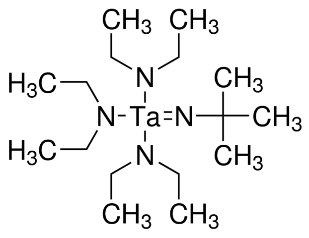 Tris(diethylamido)(tert-butylimido)tantalum(V) Chemical Structure